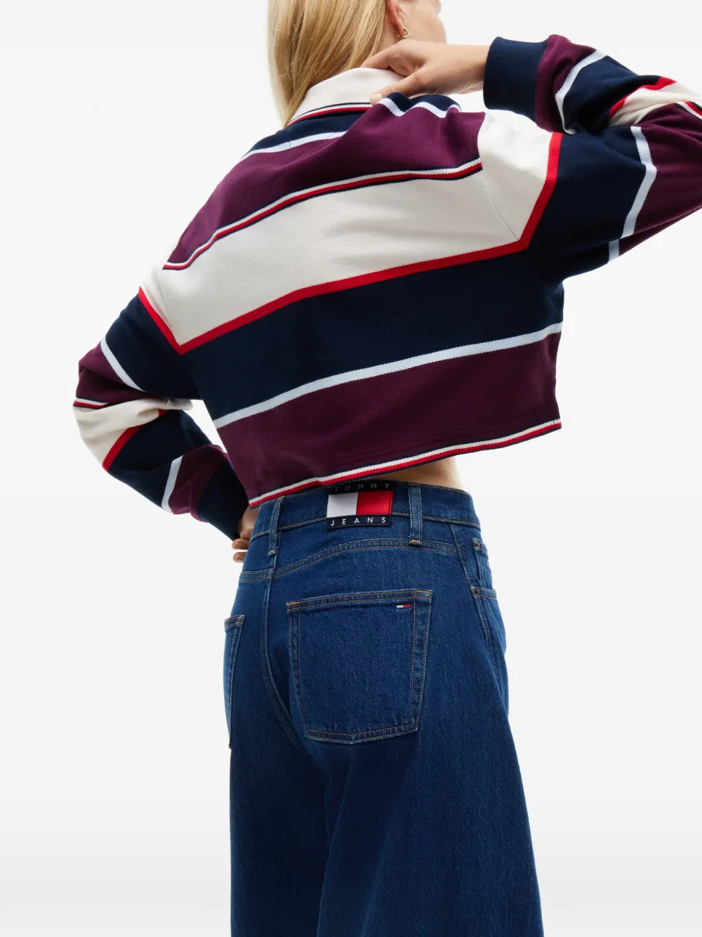 Tommy Hilfiger Ella high-waist jeans Blauw