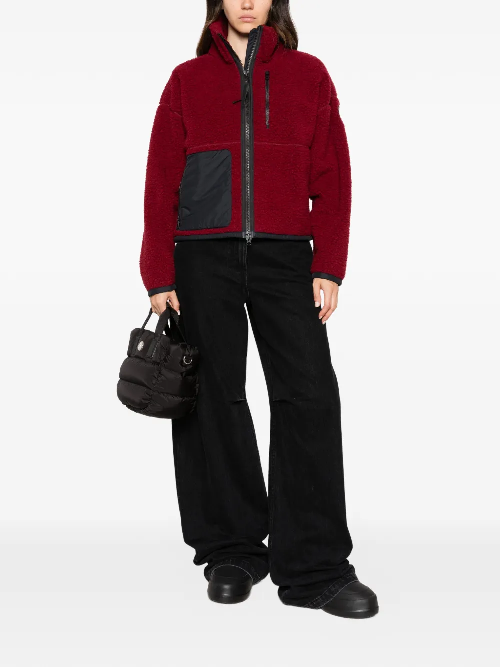 Canada Goose Simcoe fleece jack Rood