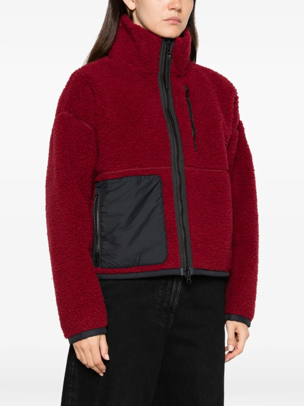 Canada Goose Simcoe fleece jack Rood