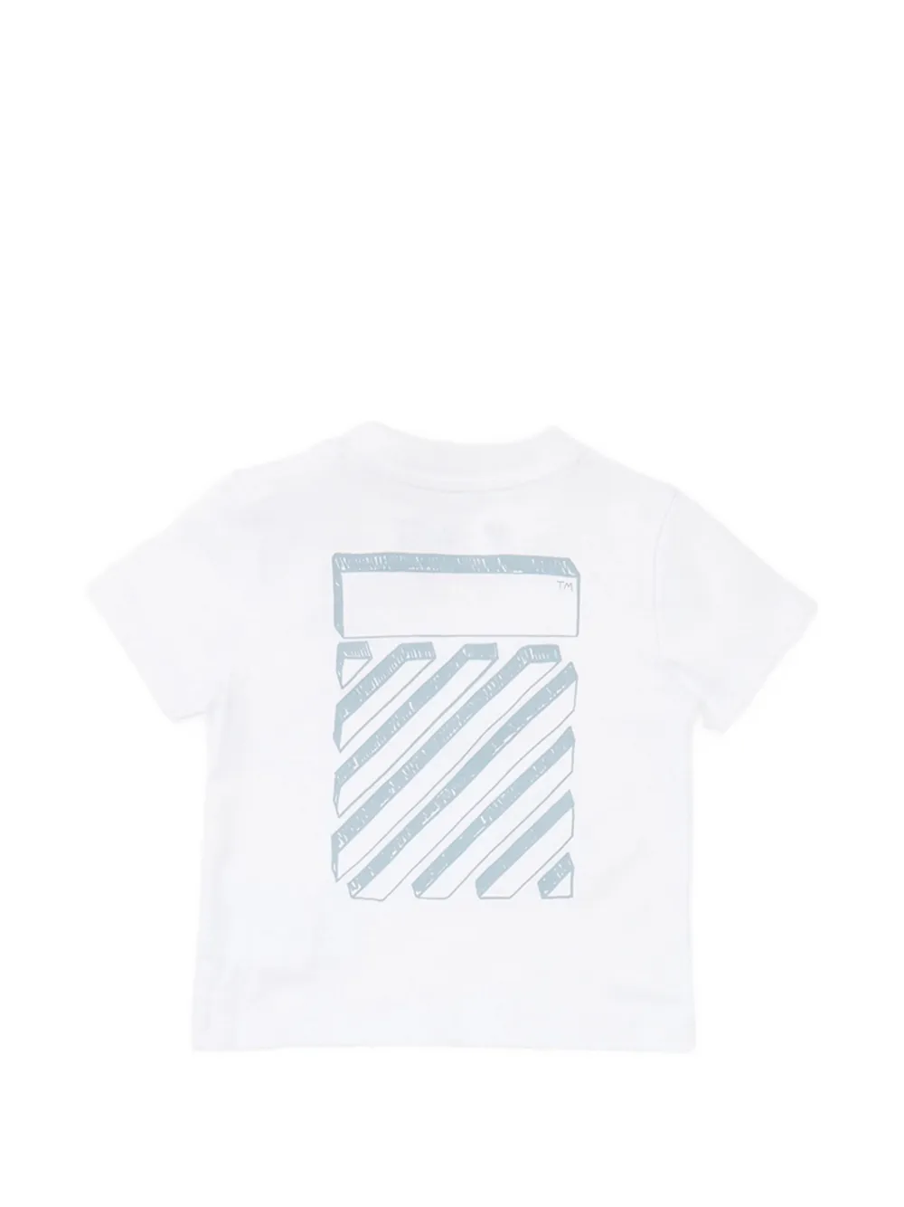 Off-White Kids Shorts set met logoprint Wit