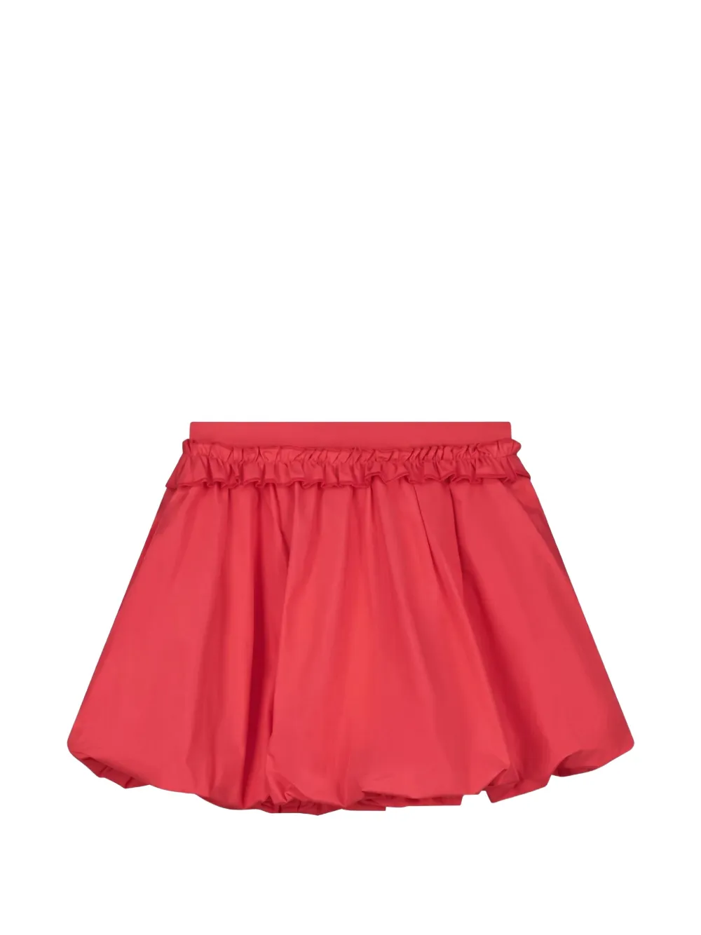 Little Creative Factory Kids Bubble ruffled bubble mini skirt - Rosso