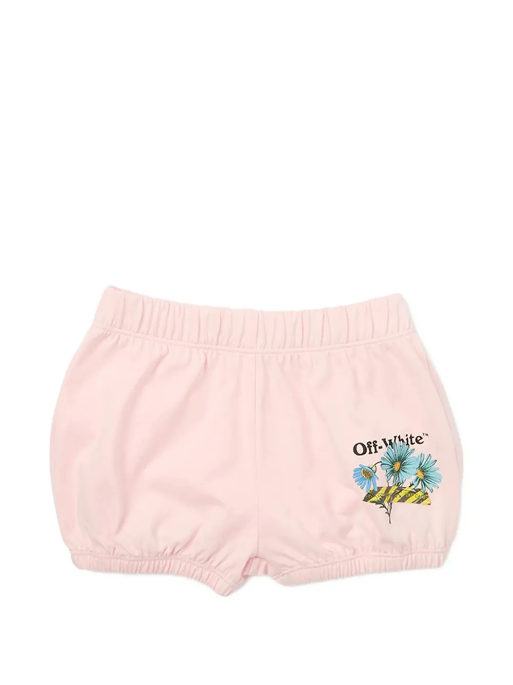 New Balance Kids Shortsset met Daisy-print Roze
