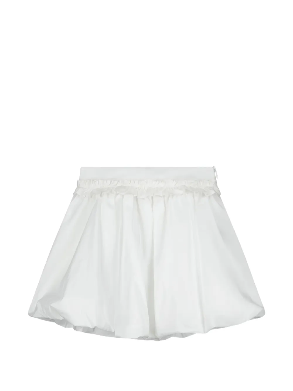 Little Creative Factory Kids ruffled bubble mini skirt - Bianco