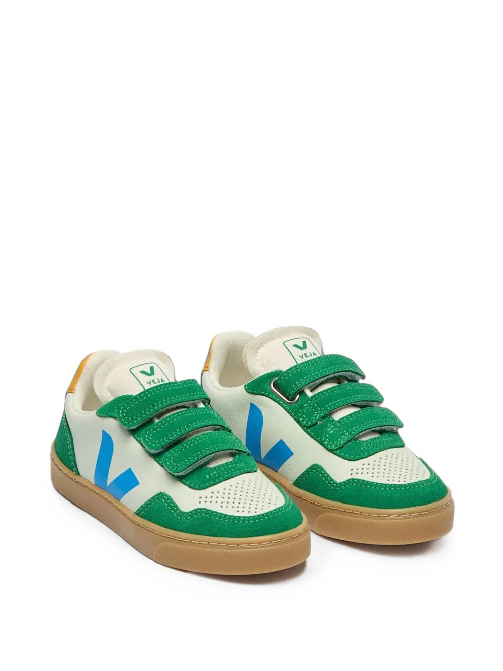 VEJA V-90 touch-strap sneakers - Verde
