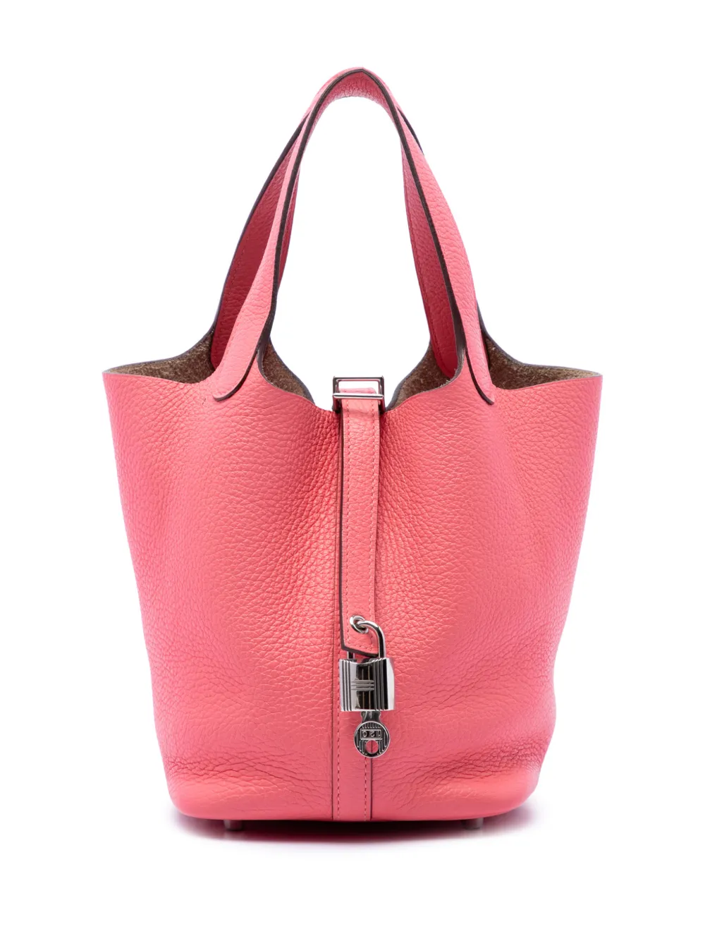 Hermès Pre-Owned 2017 Clemence Picotin Lock 18 handbag - Rosa