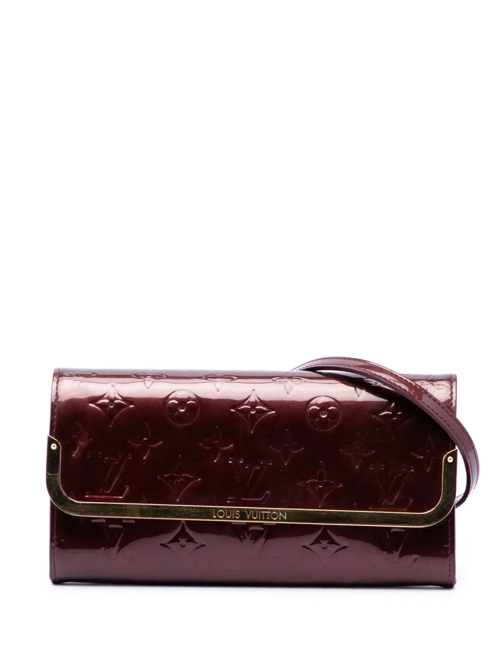 Louis Vuitton Pre-Owned 2011 Monogram Vernis Rossmore MM Schultertasche - Rot