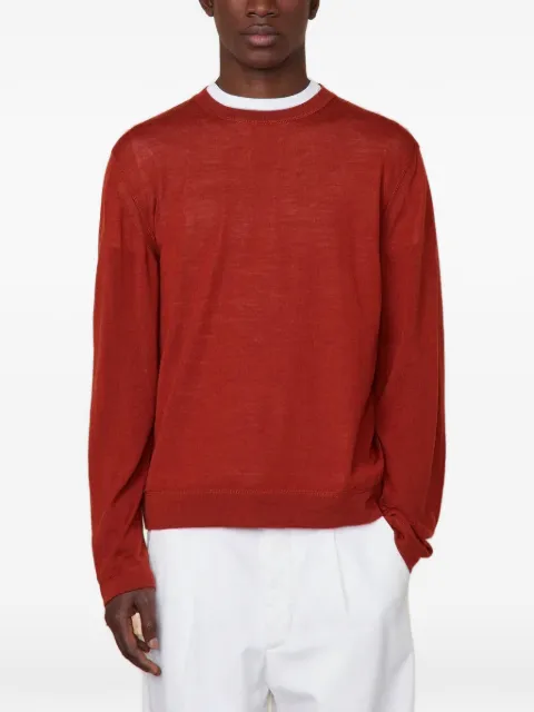 Officine Generale wool long-sleeve sweater