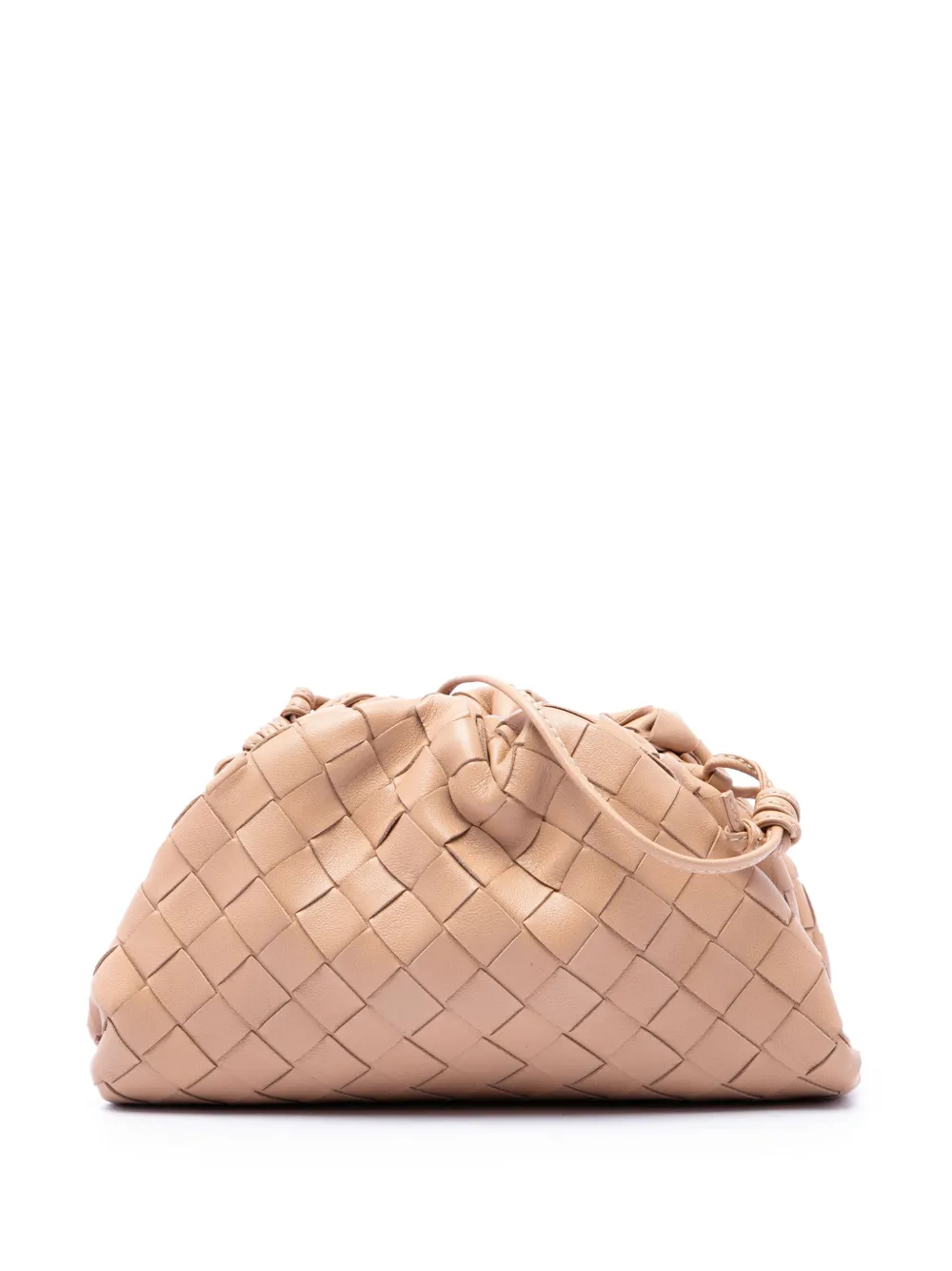 Bottega Veneta Pre-Owned 2012-2026 Nappa Intrecciato The Mini Pouch crossbody bag - Marrone