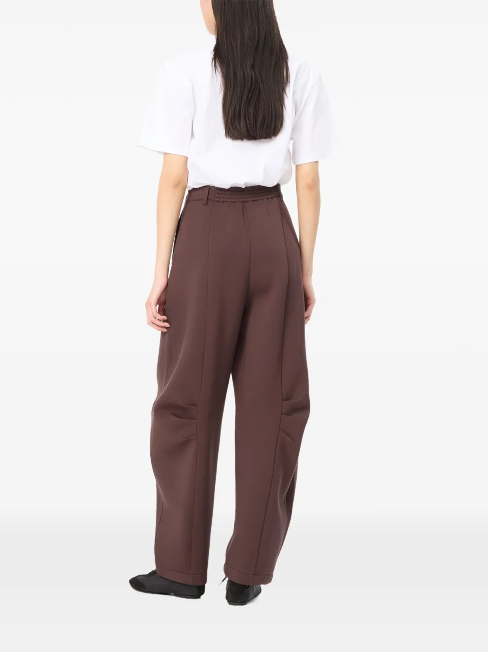 ROTATE BIRGER CHRISTENSEN T-shirt met geborduurd logo Wit