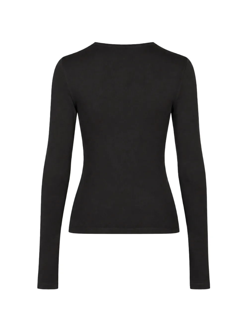 ROTATE BIRGER CHRISTENSEN T-shirt met logopatch Zwart