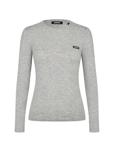 ROTATE BIRGER CHRISTENSEN camiseta con parche del logo