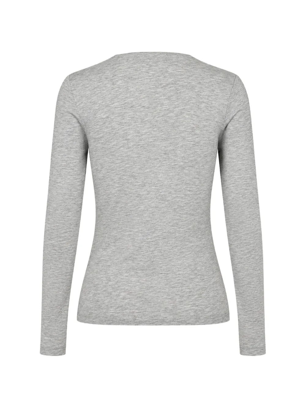 ROTATE BIRGER CHRISTENSEN T-shirt met logopatch Grijs