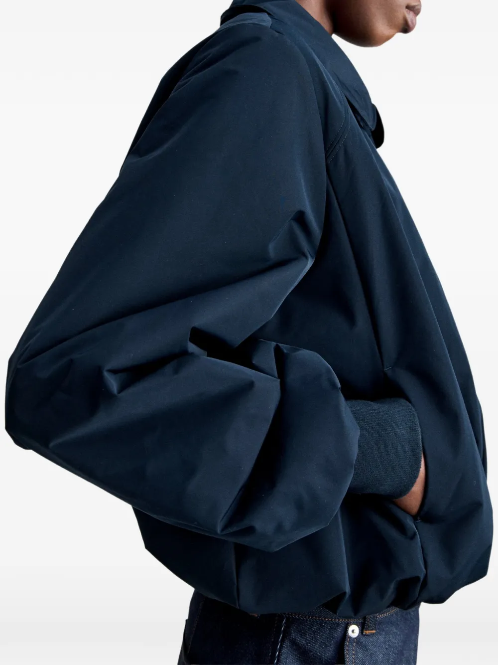 A.P.C. Salomé boxy jack Blauw
