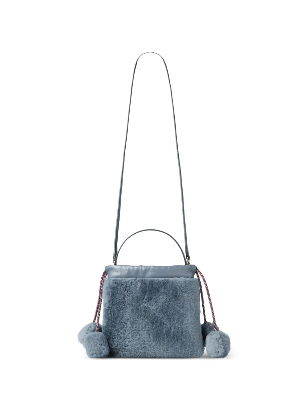 Jimmy Choo Lammy bucket-tas met trekkoord Blauw