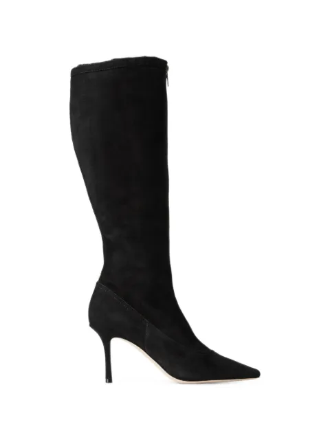 Jimmy Choo Bota Jozi 85 de camurça