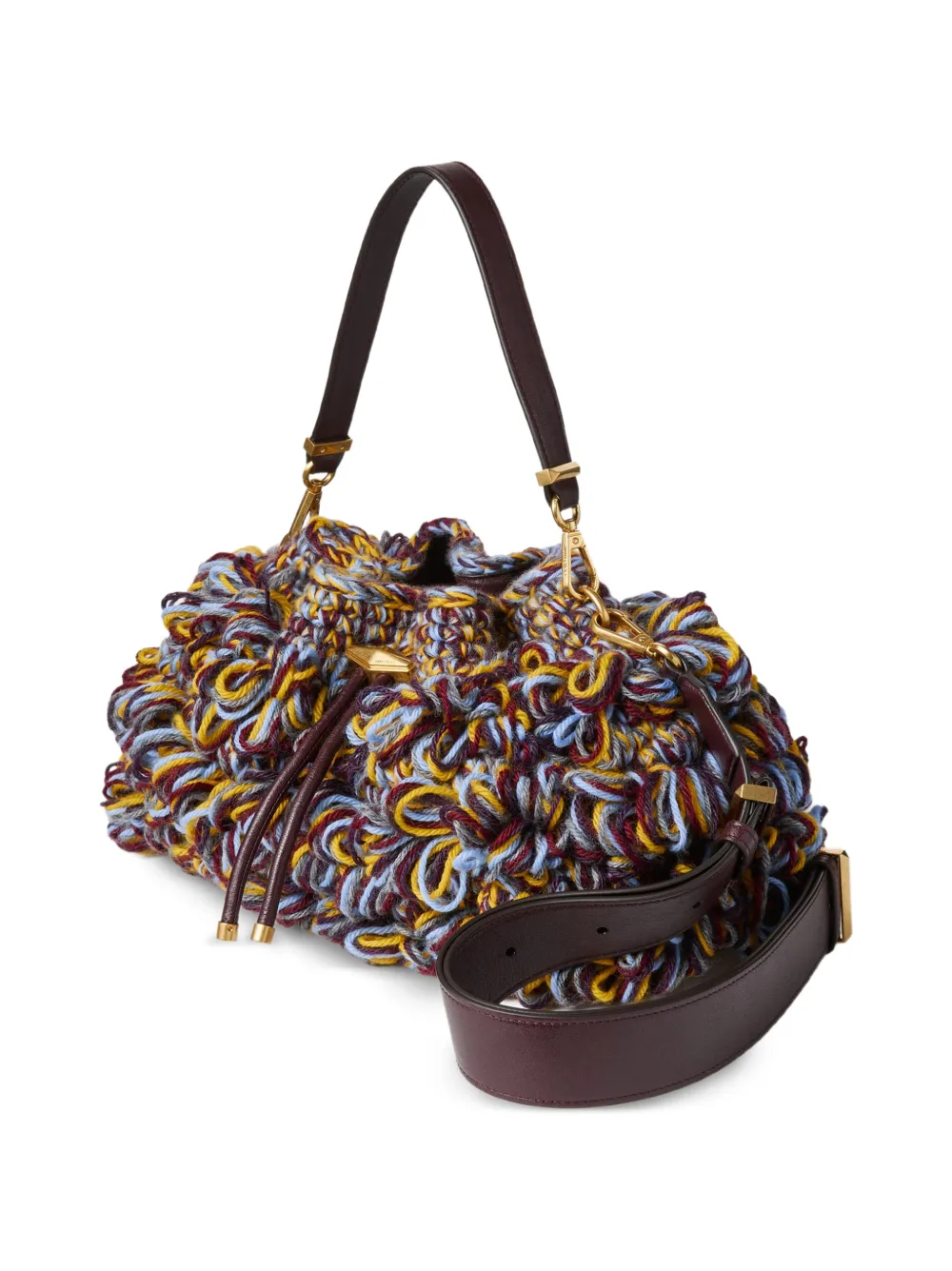 Jimmy Choo Bon E W bucket-tas Blauw