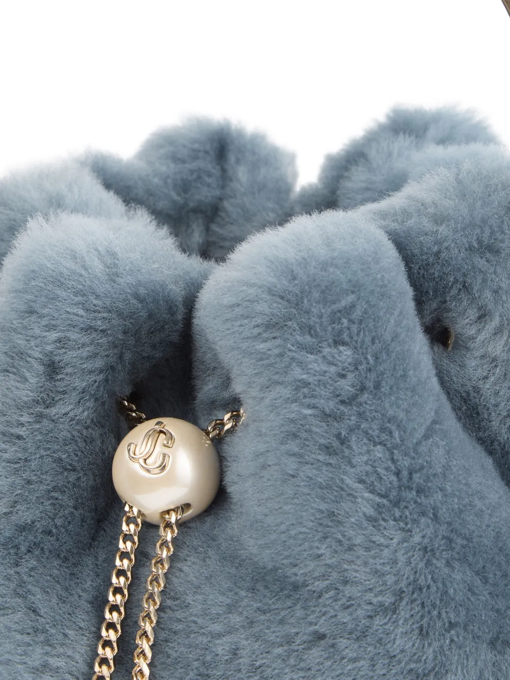 Jimmy Choo Bon lammy bucket-tas Blauw