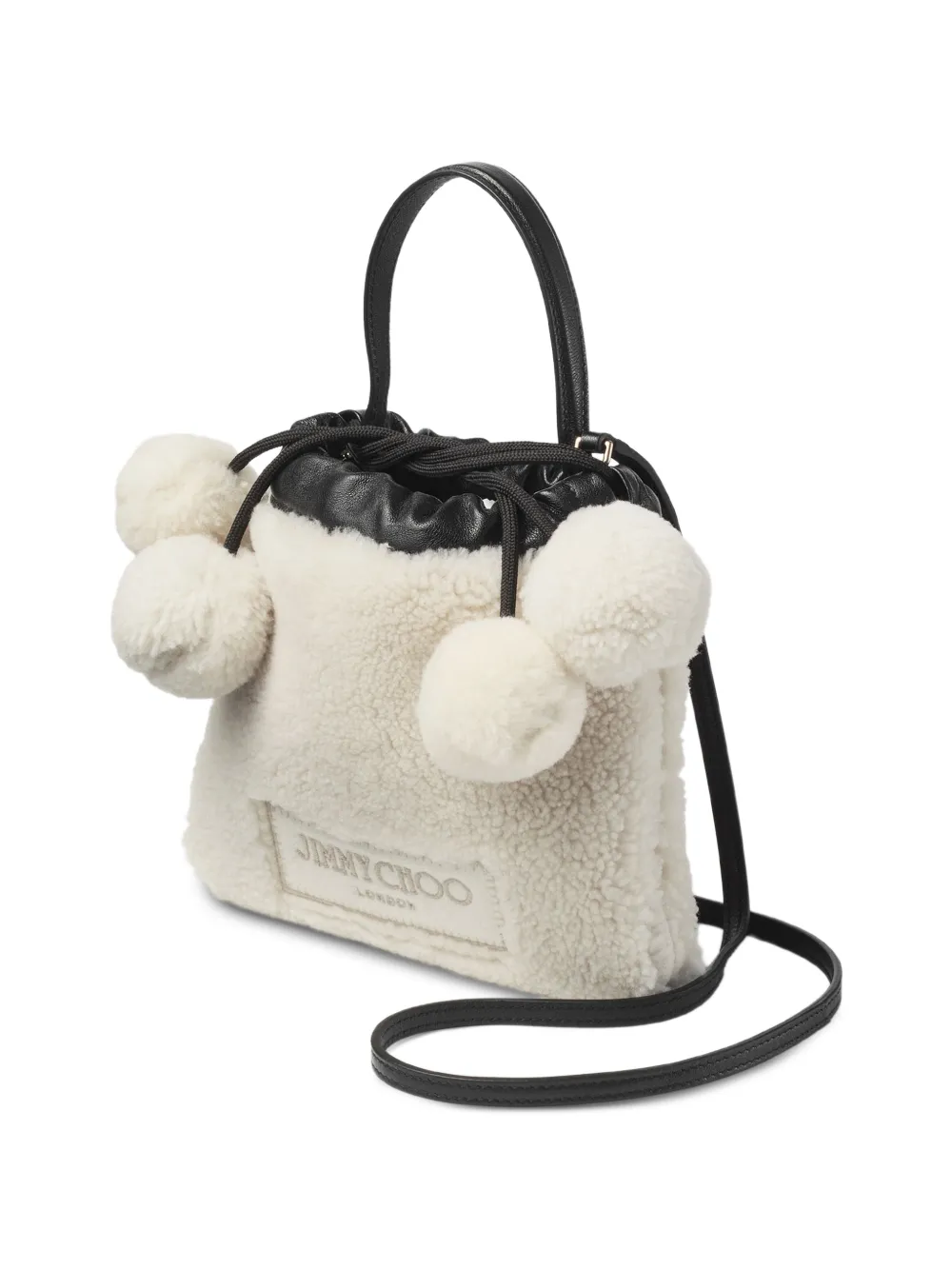 Jimmy Choo Buidel met trekkoord TH Beige