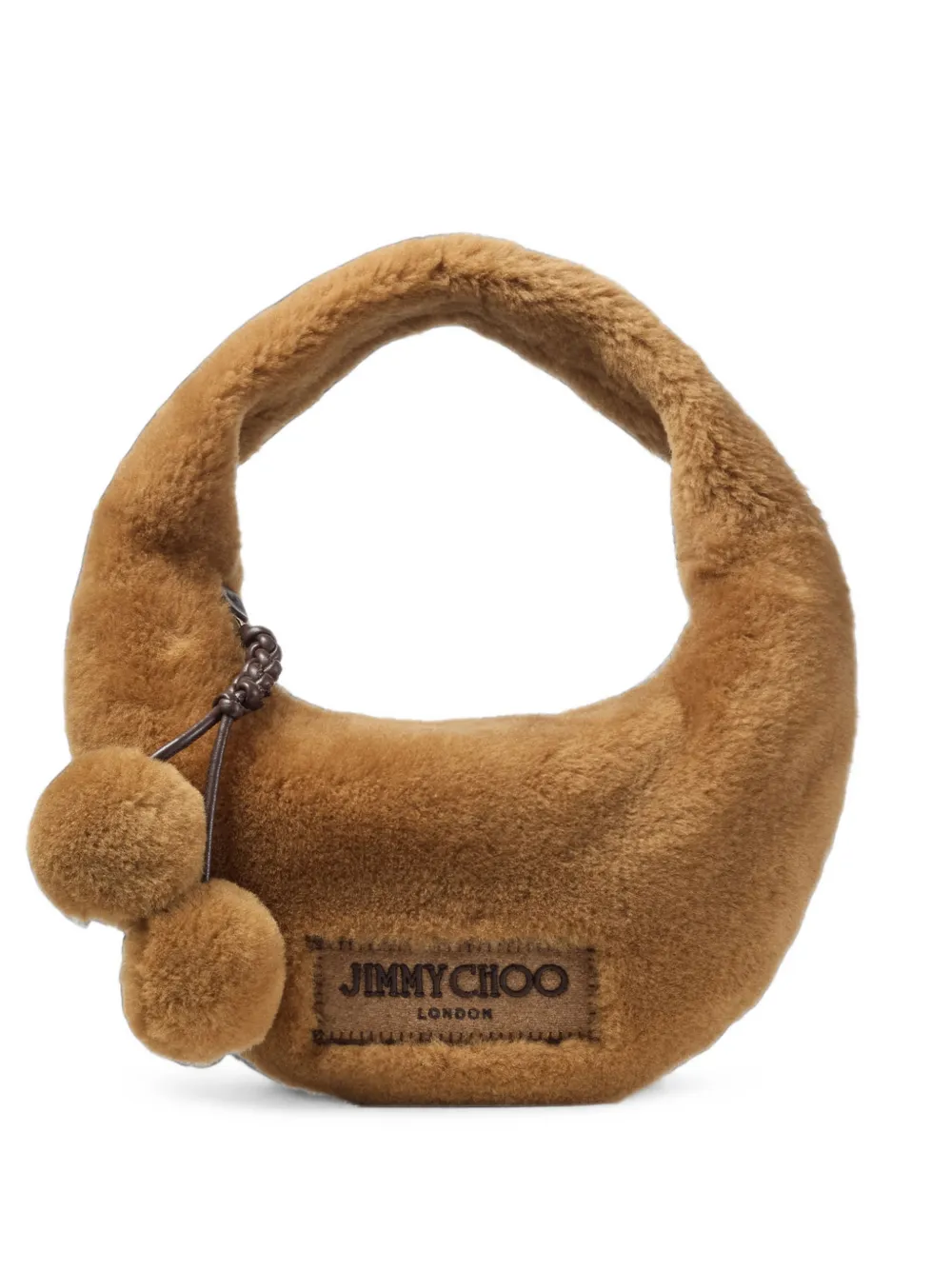 Jimmy Choo Winter shearling shoulder bag