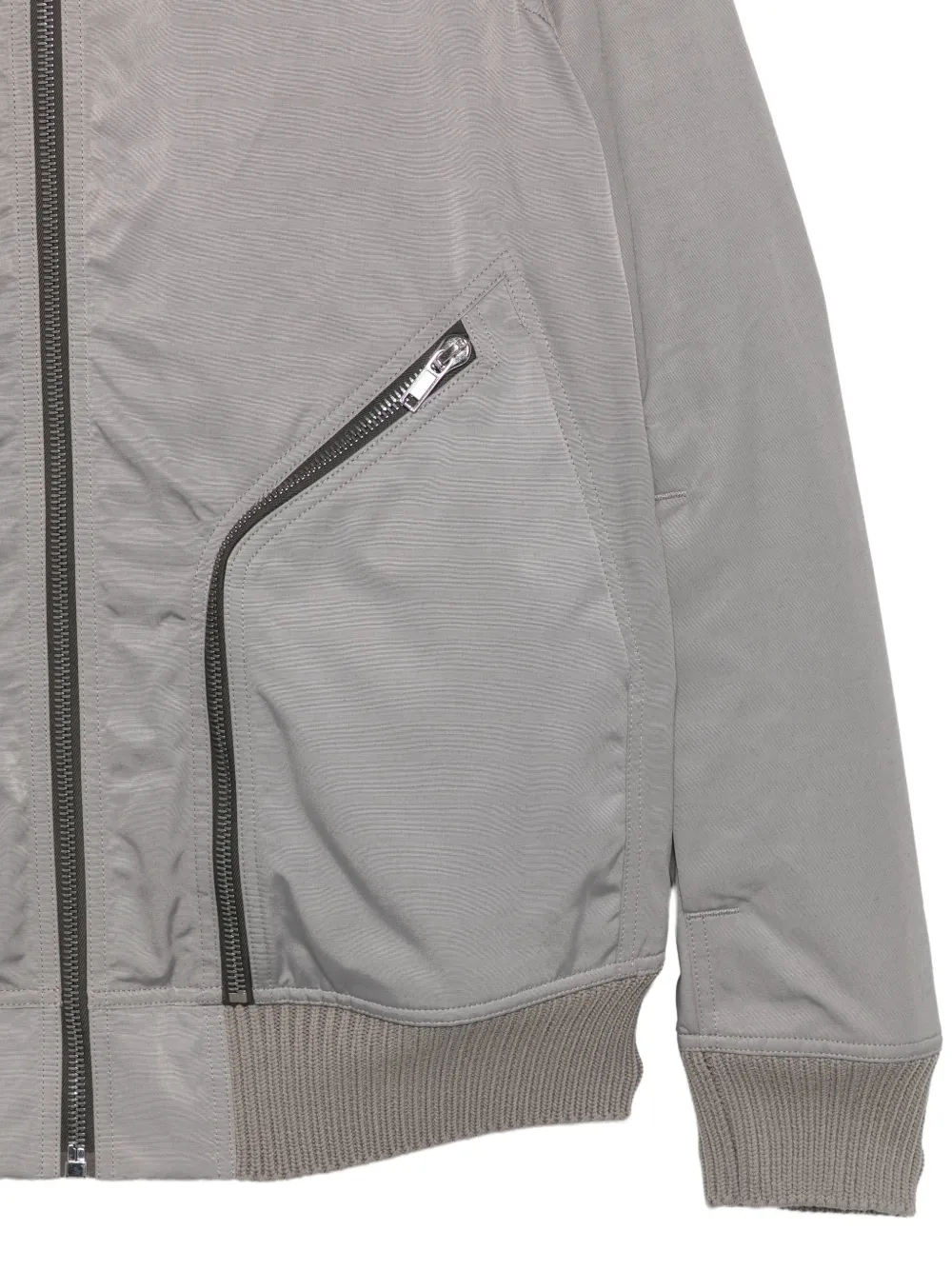 Rick Owens Bomberjack met rits Grijs