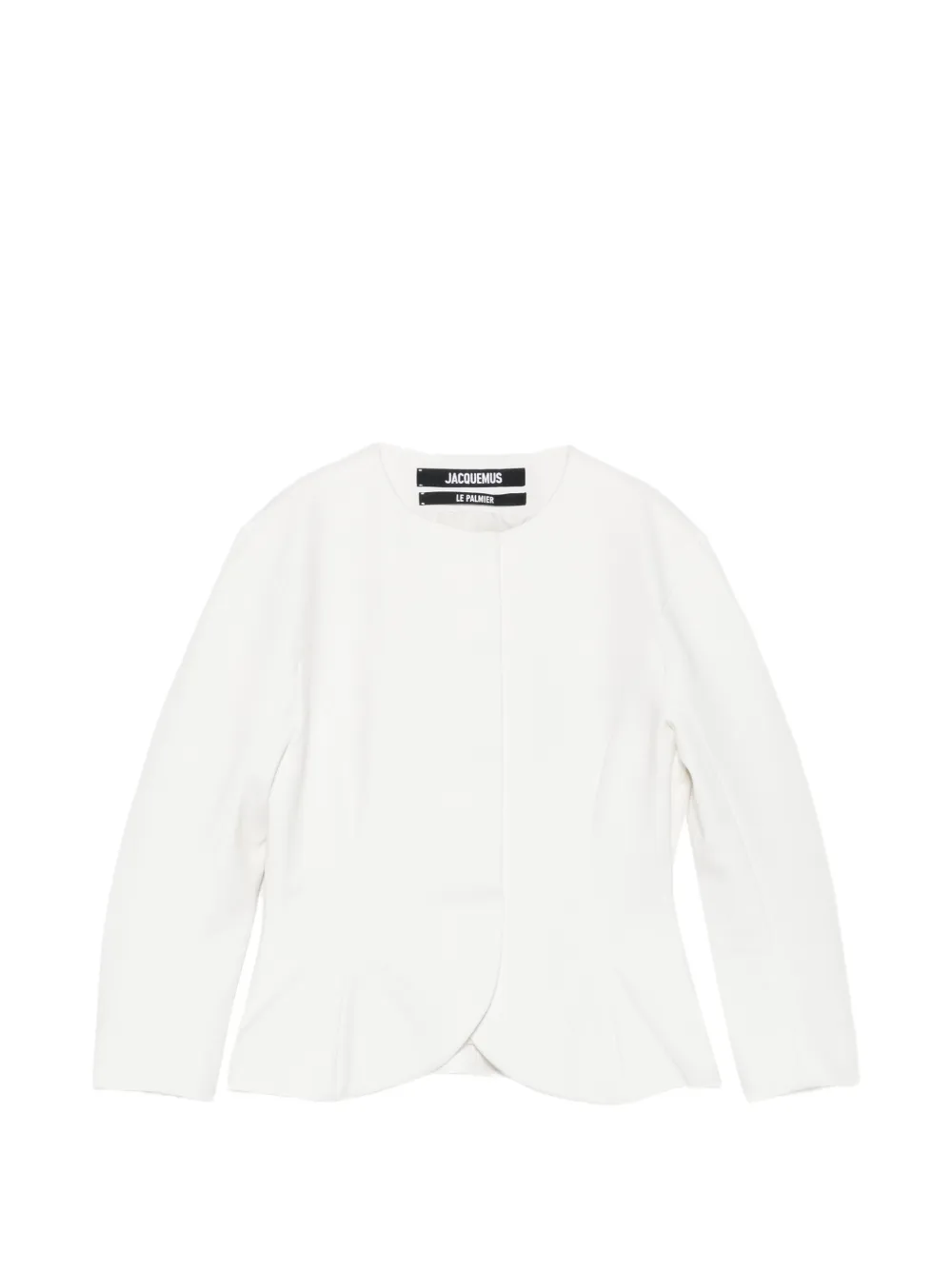Jacquemus La Veste Palmier jacket - Bianco