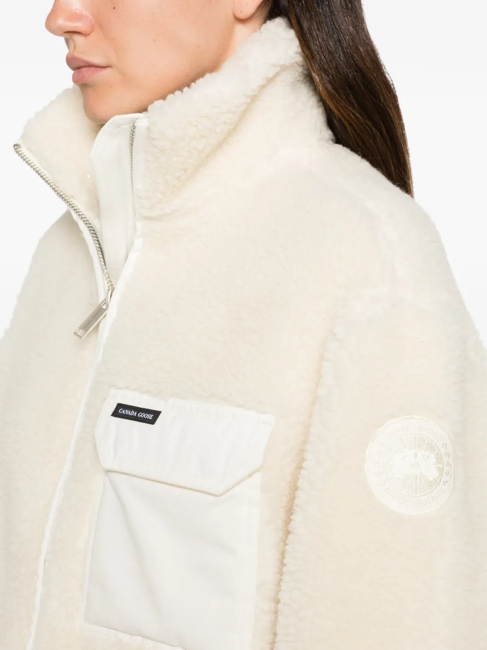Canada Goose Soren jack met rits Beige