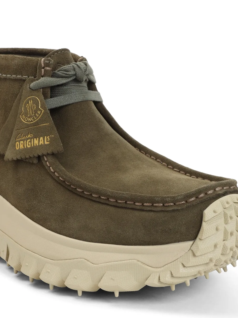 Moncler x Clarks Trailgrip Wallabee Boots | Verde | FARFETCH BR