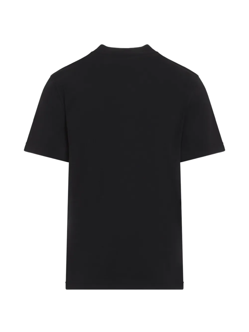 Moncler logo-embroidered short-sleeve T-shirt Zwart