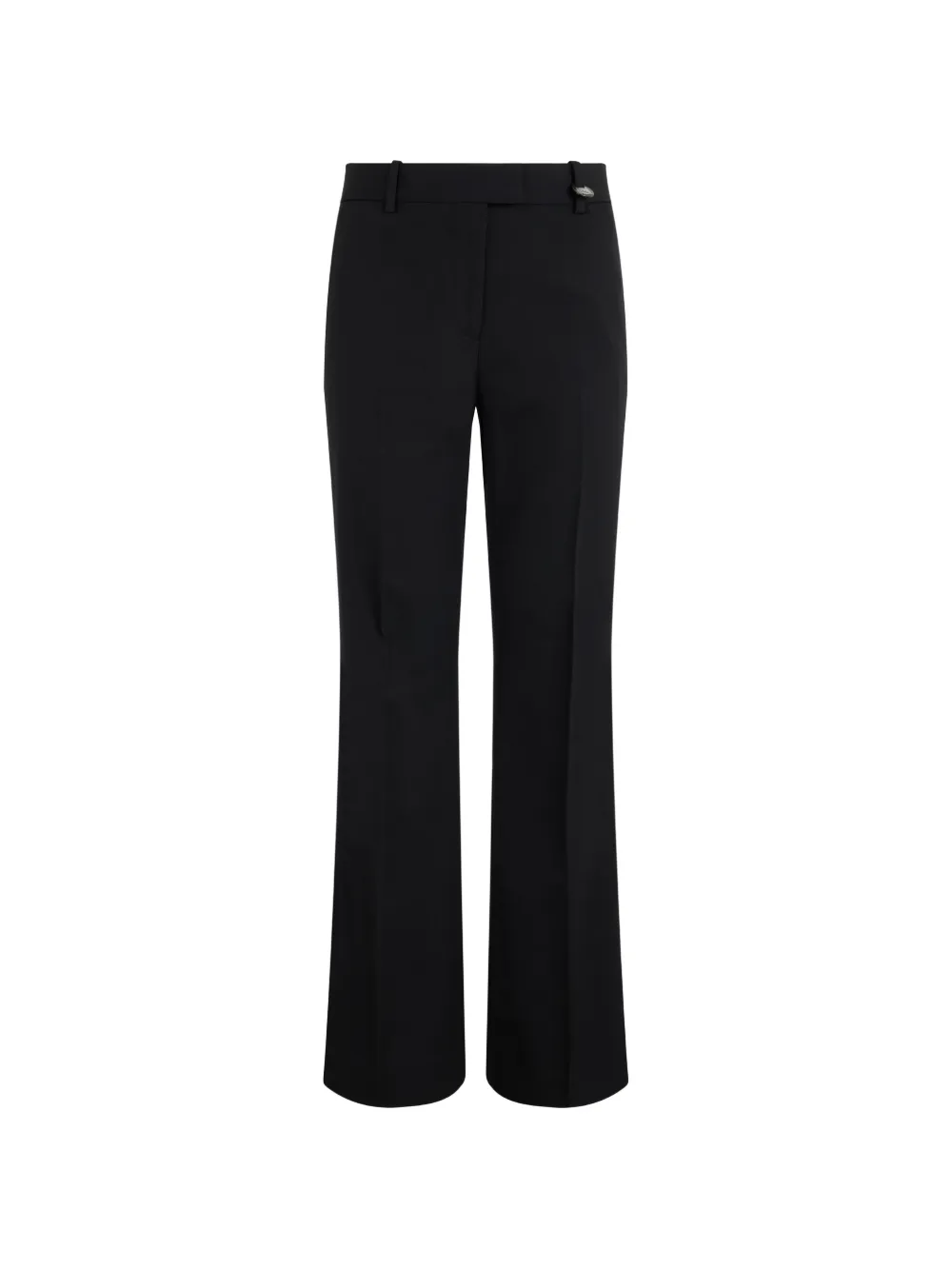 Burberry loose-fit pressed-crease trousers Zwart