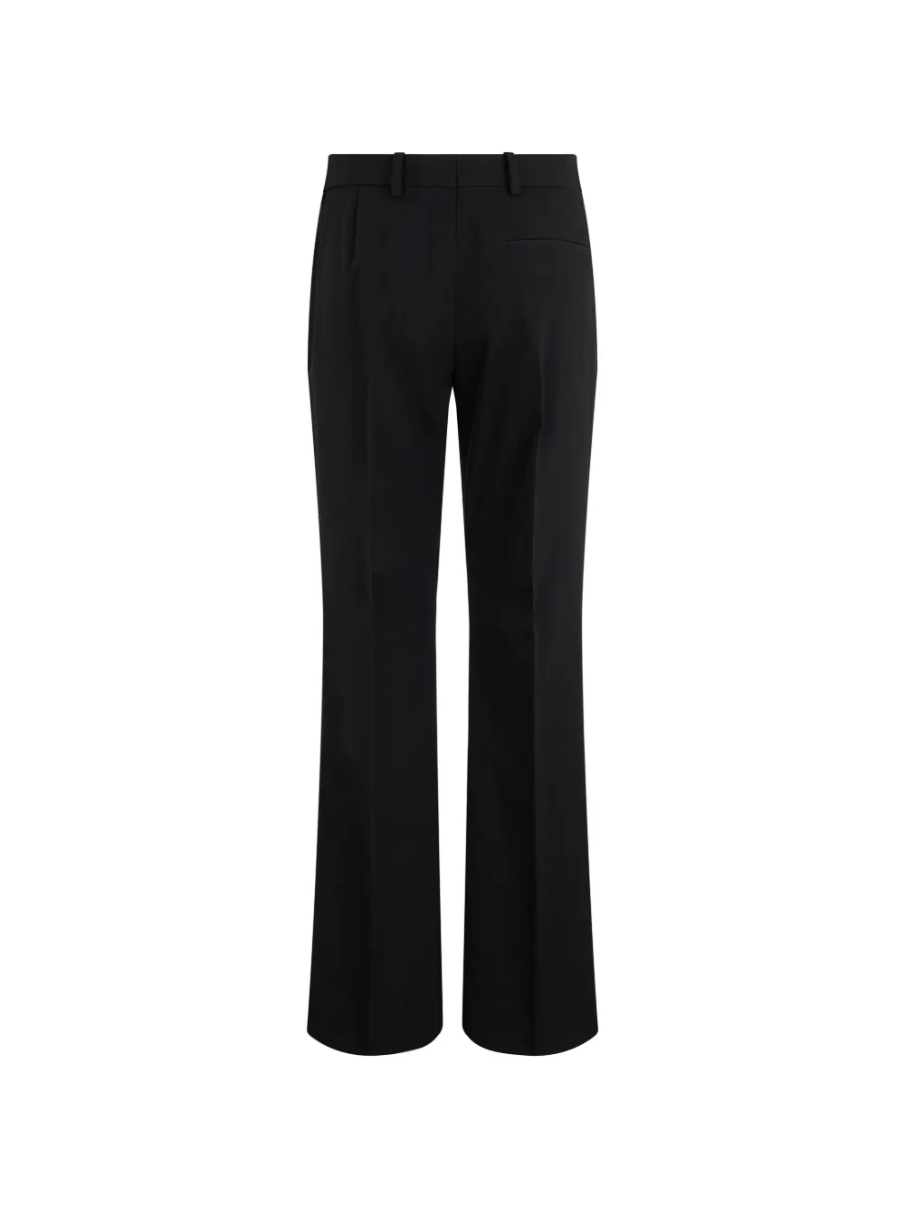 Burberry loose-fit pressed-crease trousers Zwart