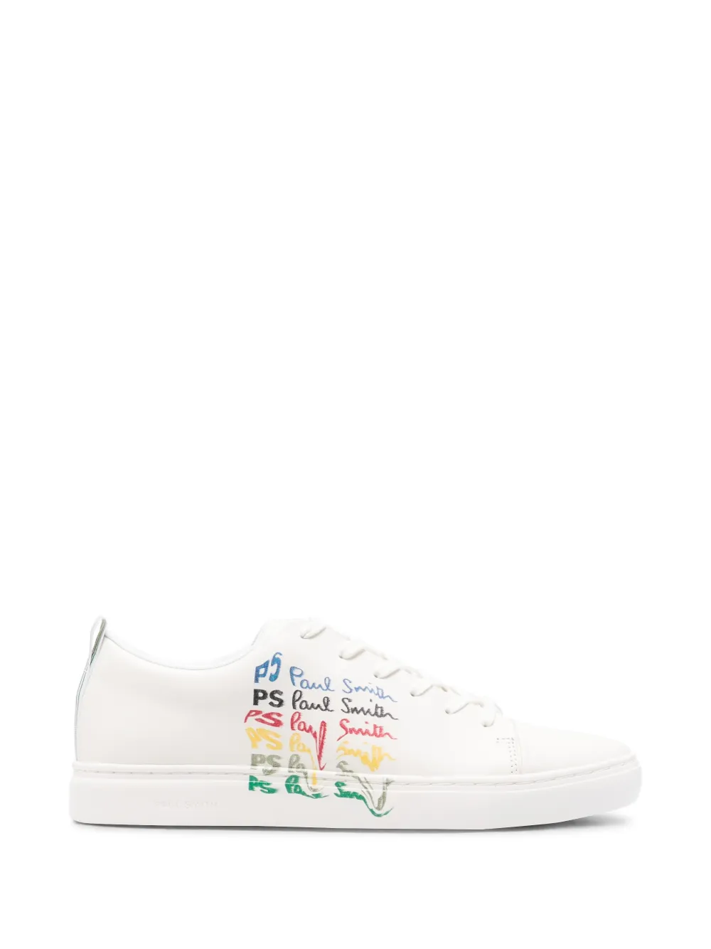 Paul Smith logo-print leather sneakers