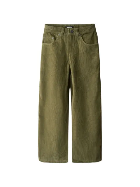 Molo Aiden corduroy straight-leg trousers