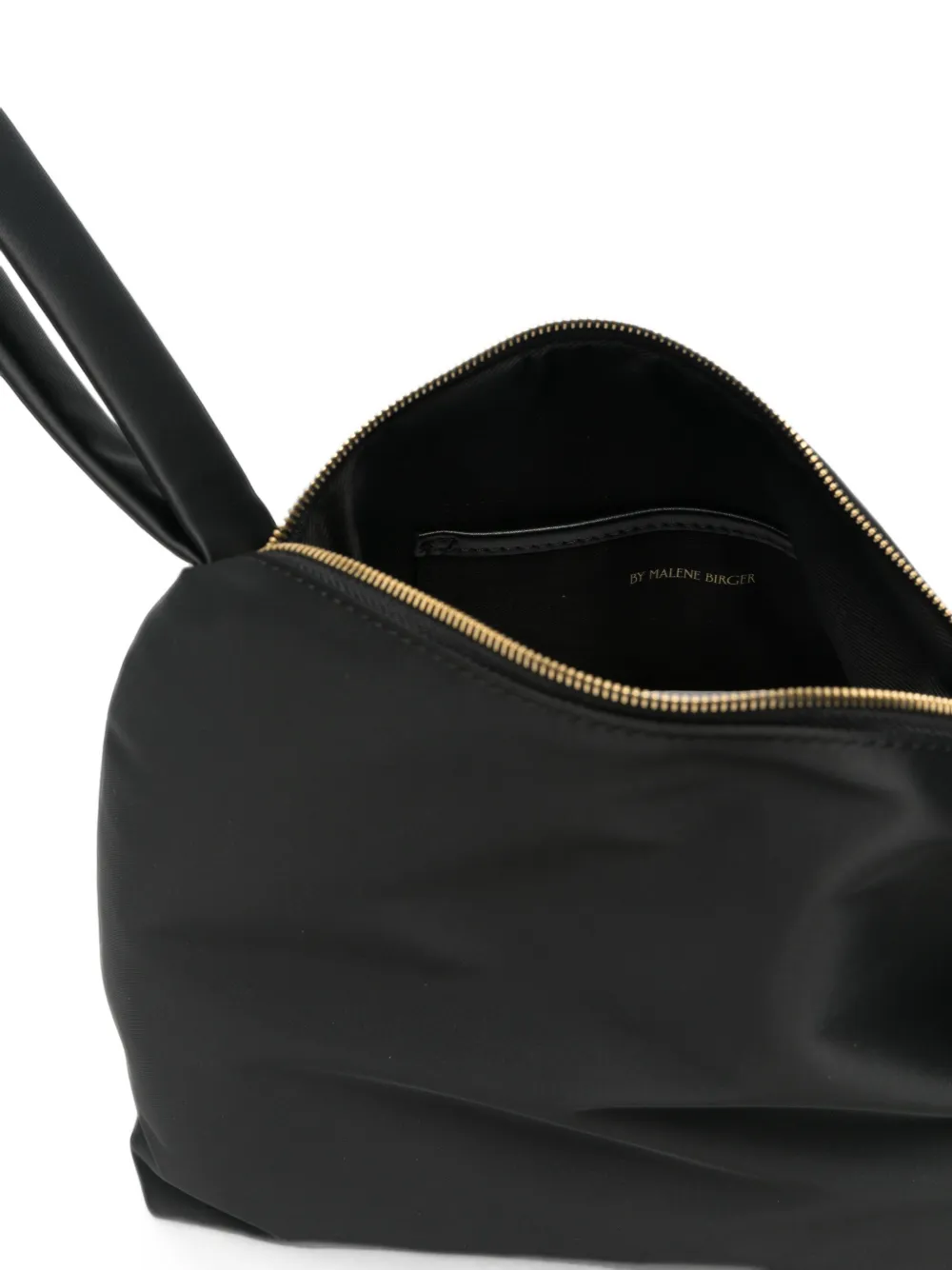 By Malene Birger Isadora clutch met ring-detail Zwart