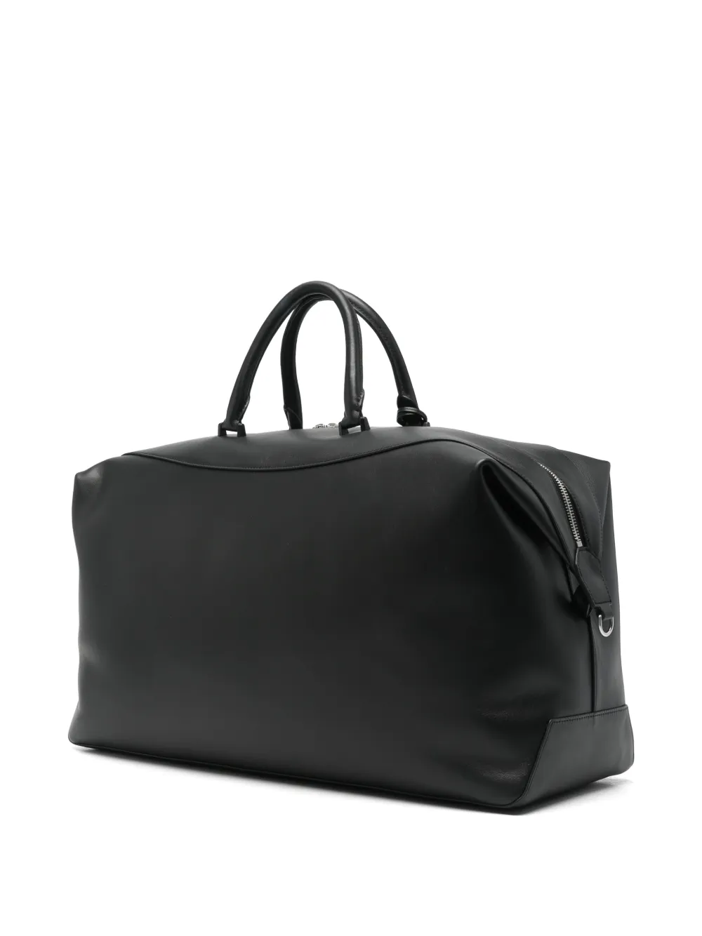 Paul Smith Signature Stripe leren reistas Zwart