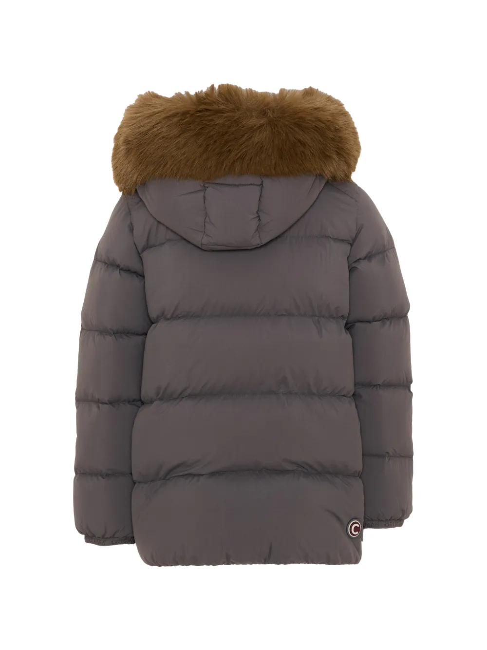 Colmar Kids faux-fur trim puffer jacket Grijs