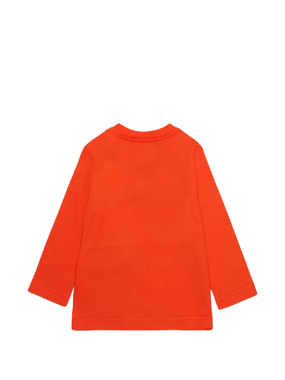 DSQUARED2 KIDS maple-leaf logo-print T-shirt Oranje