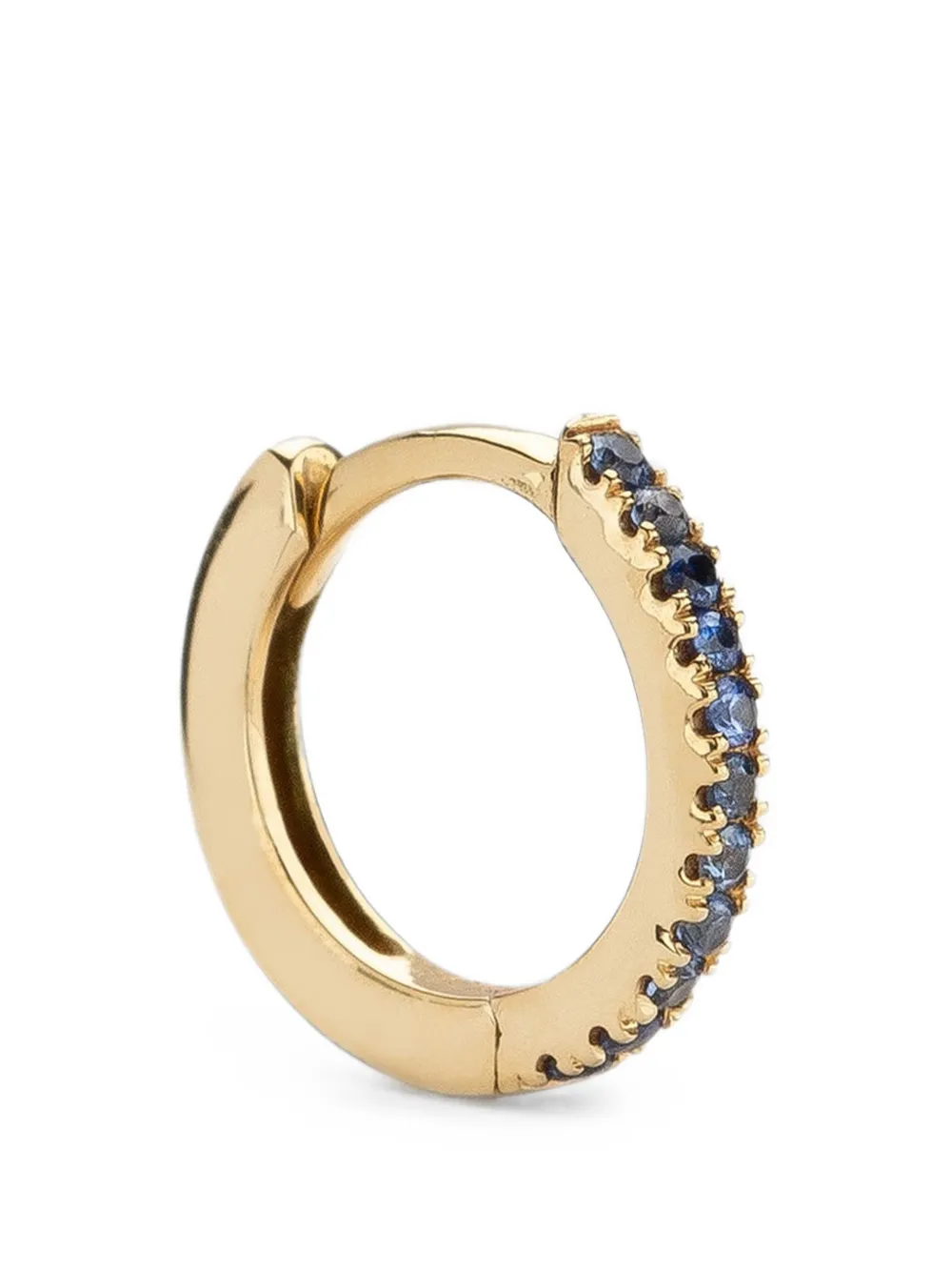 We by WHITEbIRD Margot sapphire hoop earring - Oro