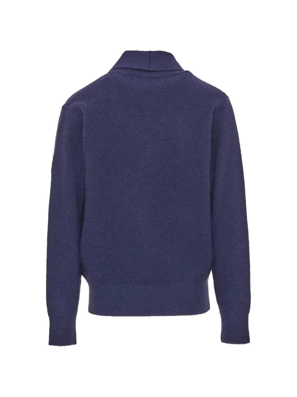 North Sails Kids double-breasted shawl-collar cardigan Blauw