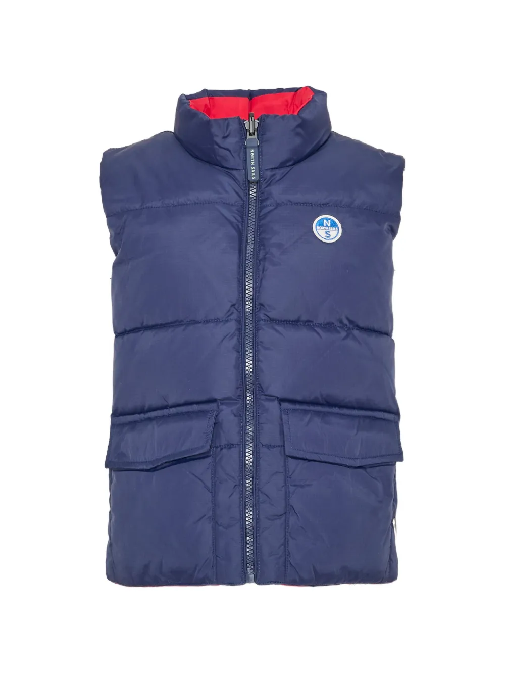 North Sails Kids veston matelassé réversible - Bleu North Sails Kids veston matelassé réversible - Bleu