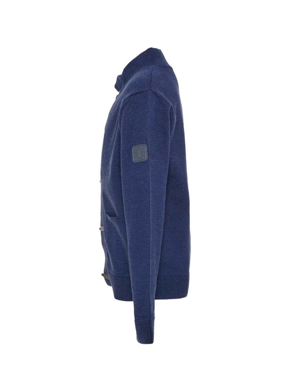 TRUSSARDI JUNIOR toggle-fastening knitted cardigan Blauw