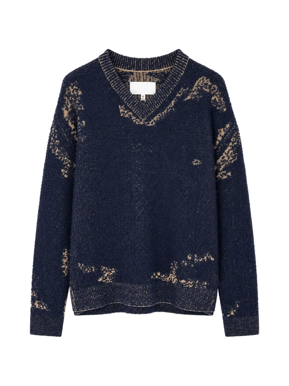 Maison Margiela V-neck sweater - Blu