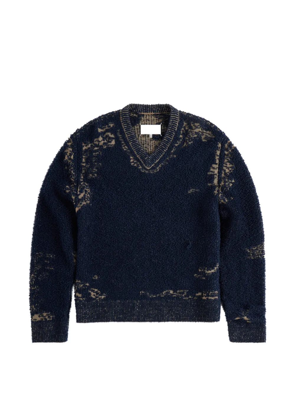 Maison Margiela V-neck sweater - Blue
