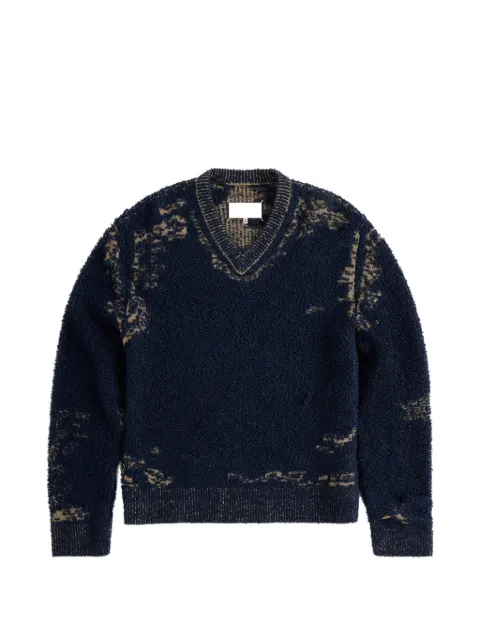 Maison Margiela Vネック セーター