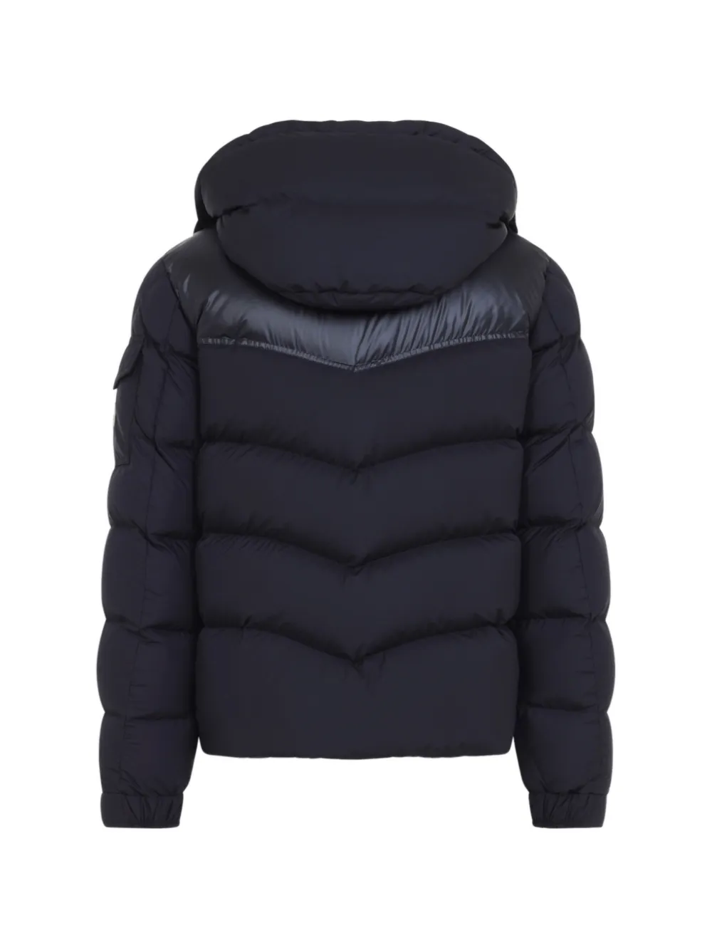 Moncler Ravelis hooded down jacket Blauw