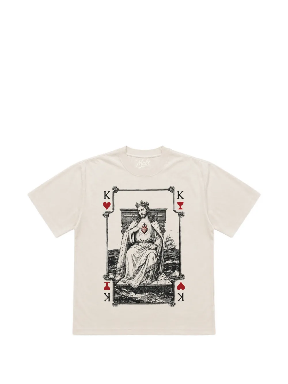 Melt graphic-print T-shirt
