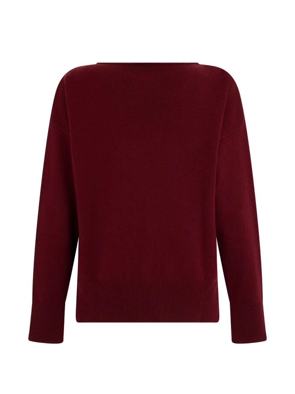 Alberta Ferretti Verfraaiide top met lange mouwen Rood