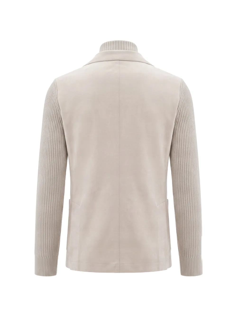 Eleventy Ribgebreid jack Beige