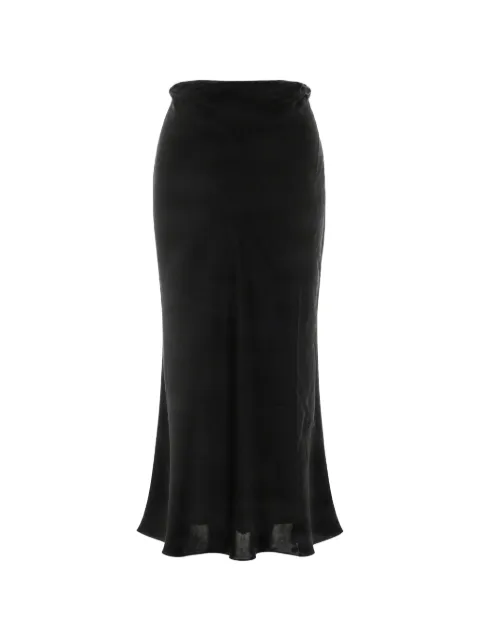 Fiorucci satin-finish maxi skirt