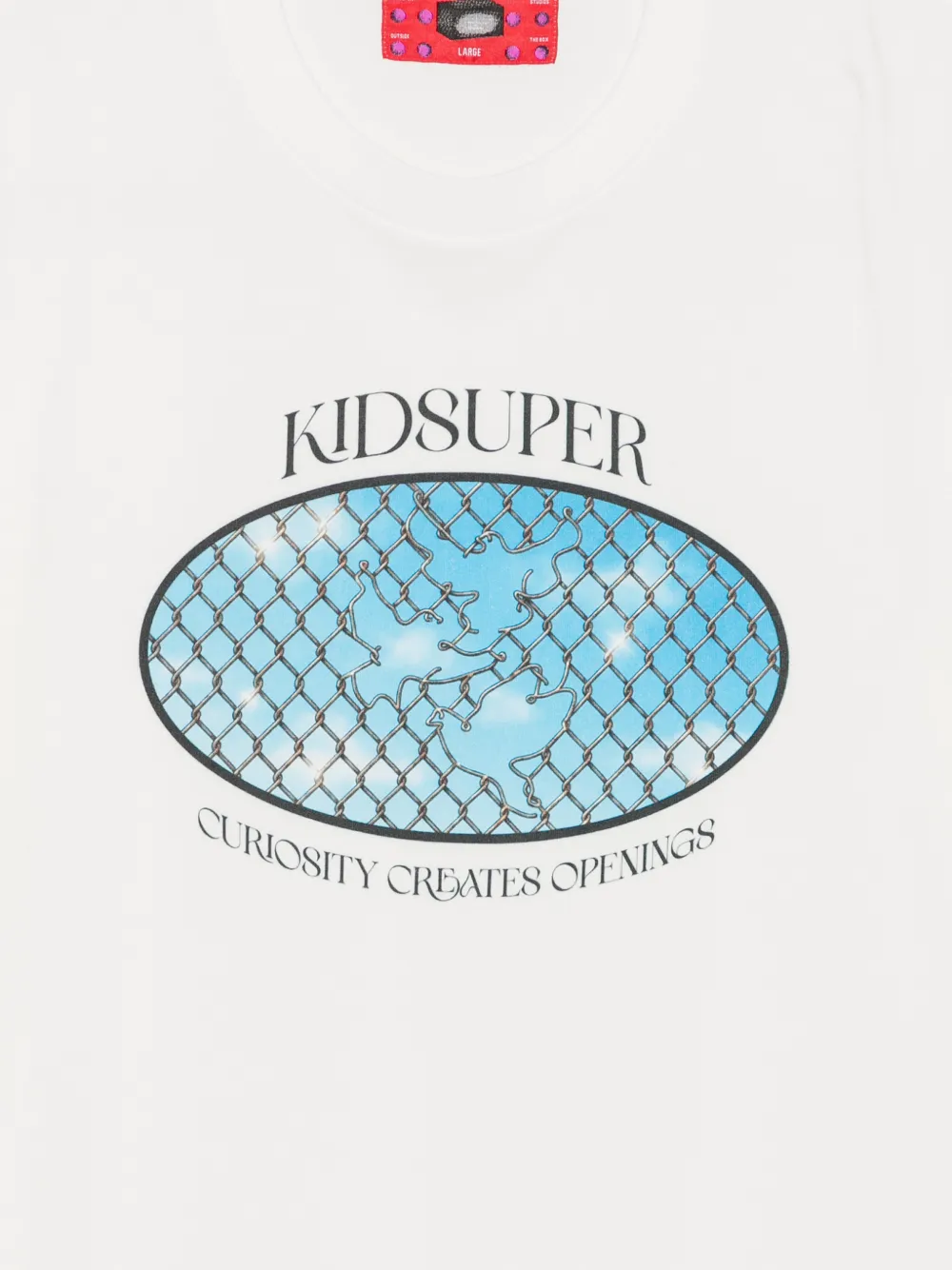 KidSuper T-shirt met grafische print Wit