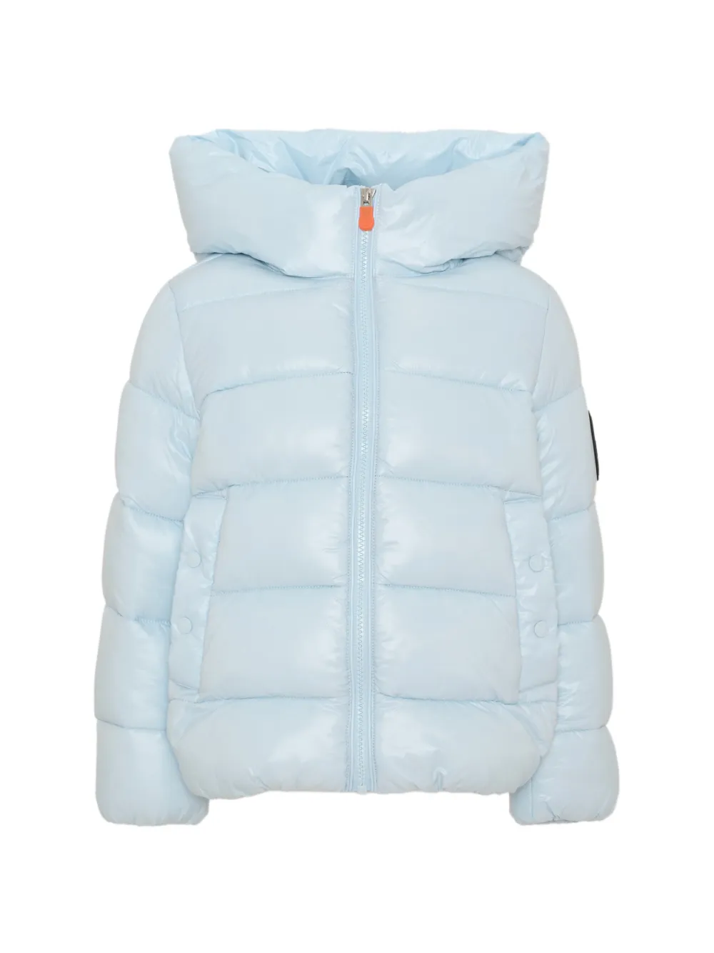 Save The Duck Kids quilted hooded jacket - Blu